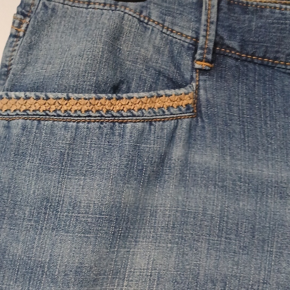 Eddie Bauer Women's Blue Jeans, Gentle Used SZ 10, Straight Leg - Picture 2 of 8